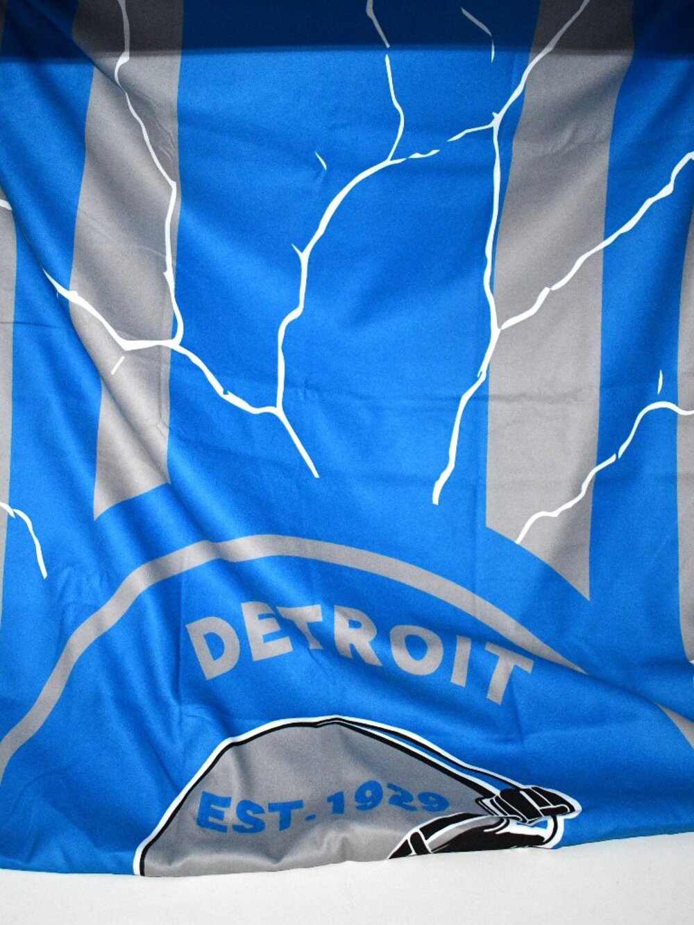 Detroit Lions Microfiber Beach Towel 30x70 Blue NFL Unbranded NWOT